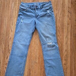 Wrangler Mae Blue Mid-rise Boot Cut Jeans